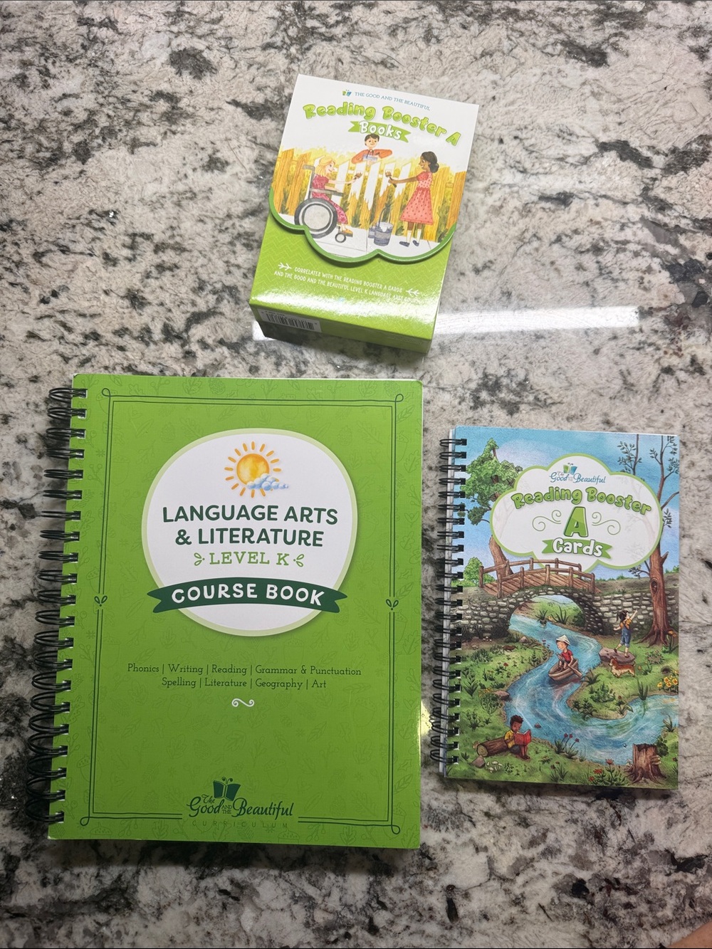 Good and the Beautiful Language Arts & Literature Level K Course Books, Boosters